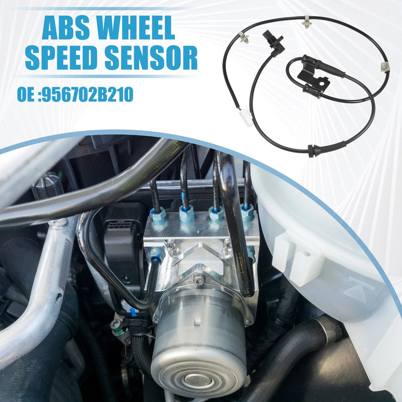 Hyundai Santa Fe 2.4L 3.5L Front Right ABS Wheel Speed Sensor (2001-2006)