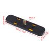 Make Model 4x M5x0.8 Orange Rectangular Screw-on Reflective Reflector