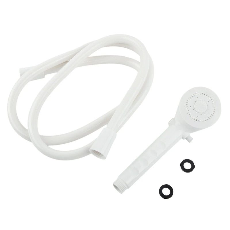 RV Economy Handheld Shower Head + 60 Hose RV Shower Hose Accessories