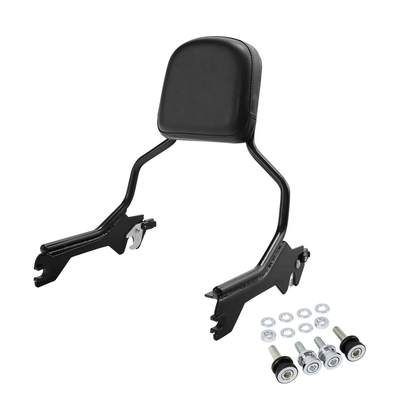Harley Fat Boy Breakout Black Sissy Bar Backrest Docking Hardware (18-25)