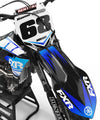 Yamaha YZF 450 (2014-2017) OUTLAW STYLE Stickers Custom Graphics Full Kit