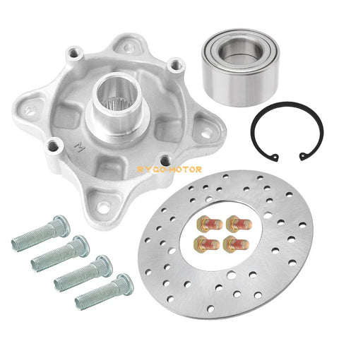 Polaris Ranger 400 500 570 700 Rear Wheel Hub Bearing Brake Rotor Studs