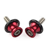 KAWASAKI ZX6R 8MM Red Swingarm Spools Slider Stand Screws (2012-2021)