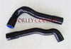 BMW E36 M3 Z3 325TD 320 323 325 328 Aluminum Radiator + Black Hose (1992-1999)