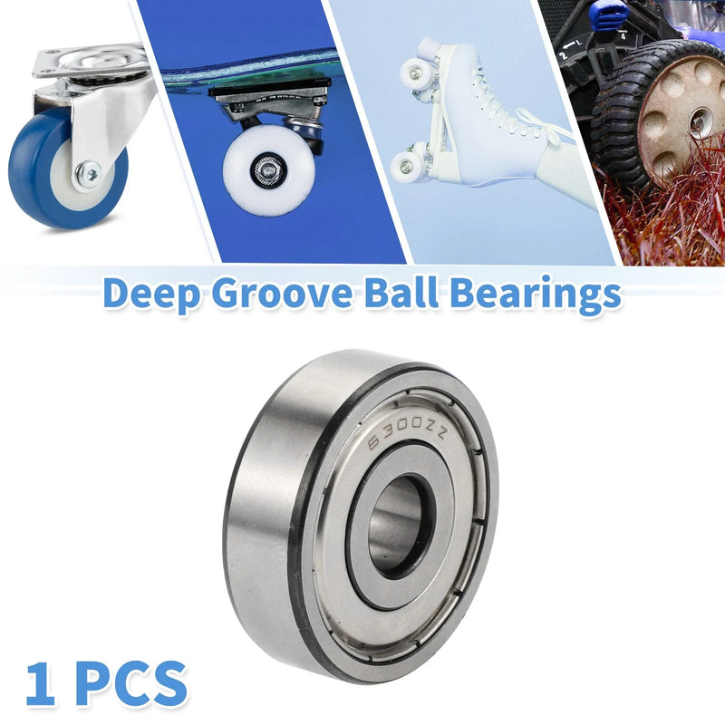 Scooter Skateboard 6300ZZ / 10x35x11mm / Deep Groove Ball Bearings