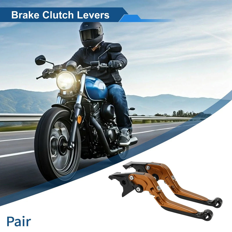 Kawasaki ZX7R / ZX7RR 2x Adjustable Short Long Brake Clutch Levers (1989–2003)