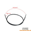 Kawasaki VN650S (2015-2016) Black Stainless Speedometer Cable