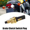 Motorcycle Scooter 2 x 6mm Front/Rear Brake Clutch Switch Plug