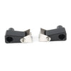 Motorcycle - Metal Alloy Black Fog Light Bracket