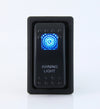 Dual LED Laser Etched Awning Light Rocker Switch