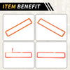 Jeep Wrangler JK (2011-2017) Orange Emergency Light Switch Panel Trim