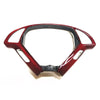Infiniti G37 EX37 G25 Q40 (2013-2015) Carbon Fiber Red 1x Steering Wheel Trim