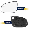 Toyota RAV4 Heated Left Side Mirror Glass w/ Backing Plate (2001-2023)