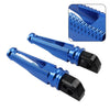 Daytona 675, 955i, Tiger 1050 Blue Rear Passenger Foot Pegs (2006-2017)