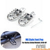 Harley FLDE FLFB FLHC FLSB FLSL FXBB FXLRS Motorcycle MX Foot Pegs (2023)