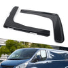 Ford Transit Tourneo Custom Black Window Visor Wind Deflector (2012-2022)