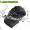 Honda Pebbled Gear Shift Knob Cover Black Blue Faux Leather