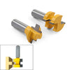 Woodworking 2 x 1/2" Shank Mini Tongue & Groove Router Bits (No Year)