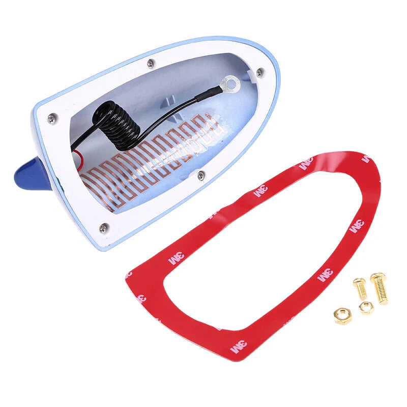 Blue Car - Votex Stereo Signal Radio () Shark Fin Antenna Cover