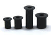 Wall Fixtures Well Nuts / 8mm M4, 10mm M5, 13mm M6 / Rubber Wellnuts