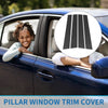 Toyota Highlander Door Pillar Window Trim / 4 Pcs / Door Pillar Window Trim