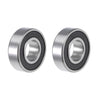 Make Model Ball Bearing 2 x 15x35x11mm Double Sealed ABEC-3 Bearings