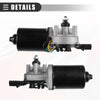Jeep Wrangler 2007-2017 Black Metal Windshield Wiper Motor