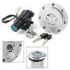 Honda CB500 CB600F Ignition Switch & Fuel Gas Cap Cover Set