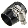 Universal Fitting Connection 8 x Black Aluminum AN6 Hex Hose Clamps