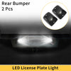Toyota Tacoma 2 x License Plate Light Tag Lamp White Clear Lens (1995–2004)