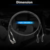 BMW E93 F33 F83 M4 M3 Convertible Top Headliner Tension Rope (2007-2020)