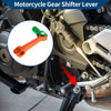Bosuer M5 Orange Lever Green Head Folding Gear Shifter Lever