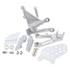 Honda CBR1000RR Silver Footrests Bracket (2004-2007)