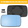 BMW E39 E46 330i 325i 525i Heated Right Side Mirror with Backing Plate (1997-2006)