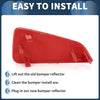 Ford Focus MK4 (2018-2023) Red 1pc Rear Right Bumper Reflector
