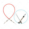 B&M Shifters 5 FT Race Shifter Cable (Fits Most)