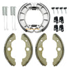Honda Rancher 400 Brake Shoes Front & Rear Kit (2004–2007)