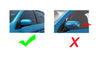 Mitsubishi Mirage Hatchback Side Mirror Cover Blue (2012-2022)