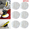 Polishing Pad 9–10 Inch Imitation Lamb Cashmere Soft Wool White 240mm
