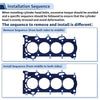 Ford Explorer 4.0L V6 VIN E Engine Cylinder Head Bolt Set (1997-2000)