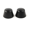 Harley Sportster Dyna Road Glide Black Front Axle Cap Nut Covers (2004-2023)
