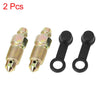 Motorcycle 2 x Banjo Bolt Bleeder Screw with Cap