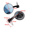 Motorcycle 7 / 8" Blue 2 x Round Handlebar Mirrors