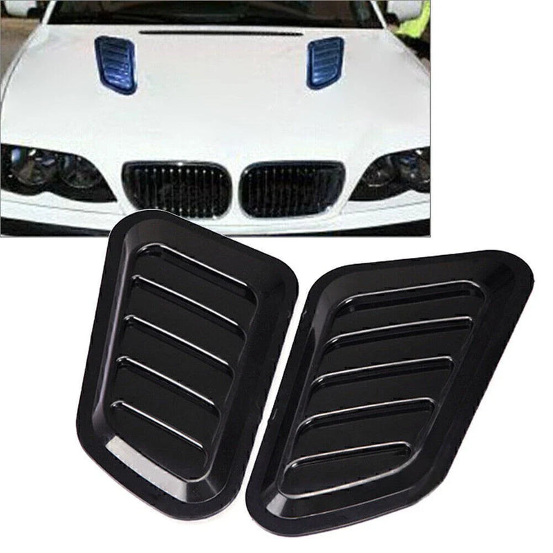 Auto Car Black Air Flow Intake Hood Scoop Vent Cover (No Year Specified)