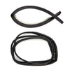 Door Rubber Seal Up-Low 2 PCS Right Fits Toyota Hiace LH102 LH112 1989-04 D09