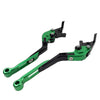 Honda CB599 CB600 CB919 Extendable Brake Clutch Levers  Green (98-06)