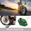 Honda - Black Green Aluminum Alloy Motorcycle Kickstand Pad