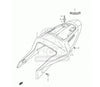 Suzuki GSX-R600 750 K4 K5 GSX-R1000 K3 2x Rear Fairing Bolts (2003–2005)