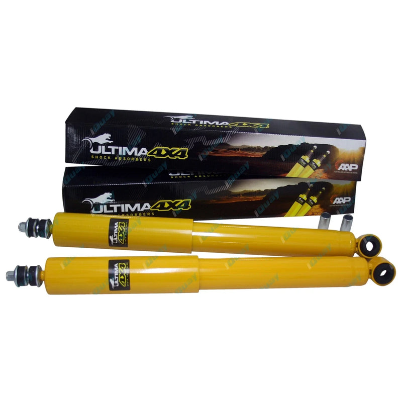 Nissan GQ Y60 Patrol Ute with 2" Leaf Spring 2 Front Gas Shock Absorbers