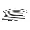 Maserati Ghibli 10 x Window Moulding Seal Belt Strips (2014-2024)